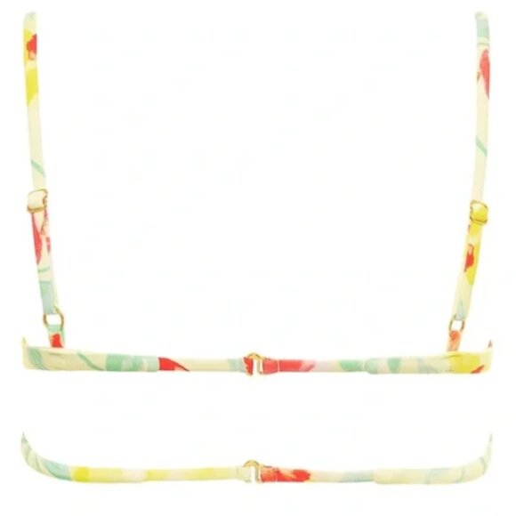 Montce Helena Floral Elany Bikini Top and High Rise Bottom Set - Picture 6 of 8